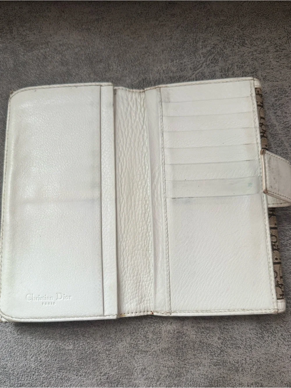 Authentic Dior Trotter Wallet